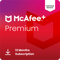 McAfee+ Premium Individual 12 mois
